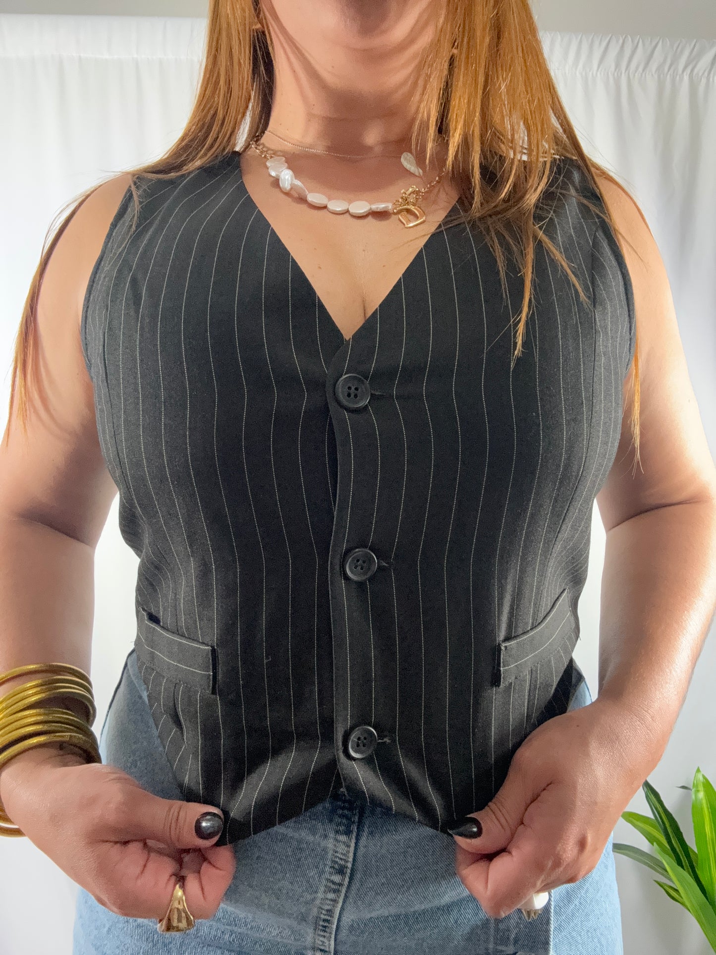 Classy Stripe Vest