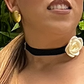 Romantic Flower Choker