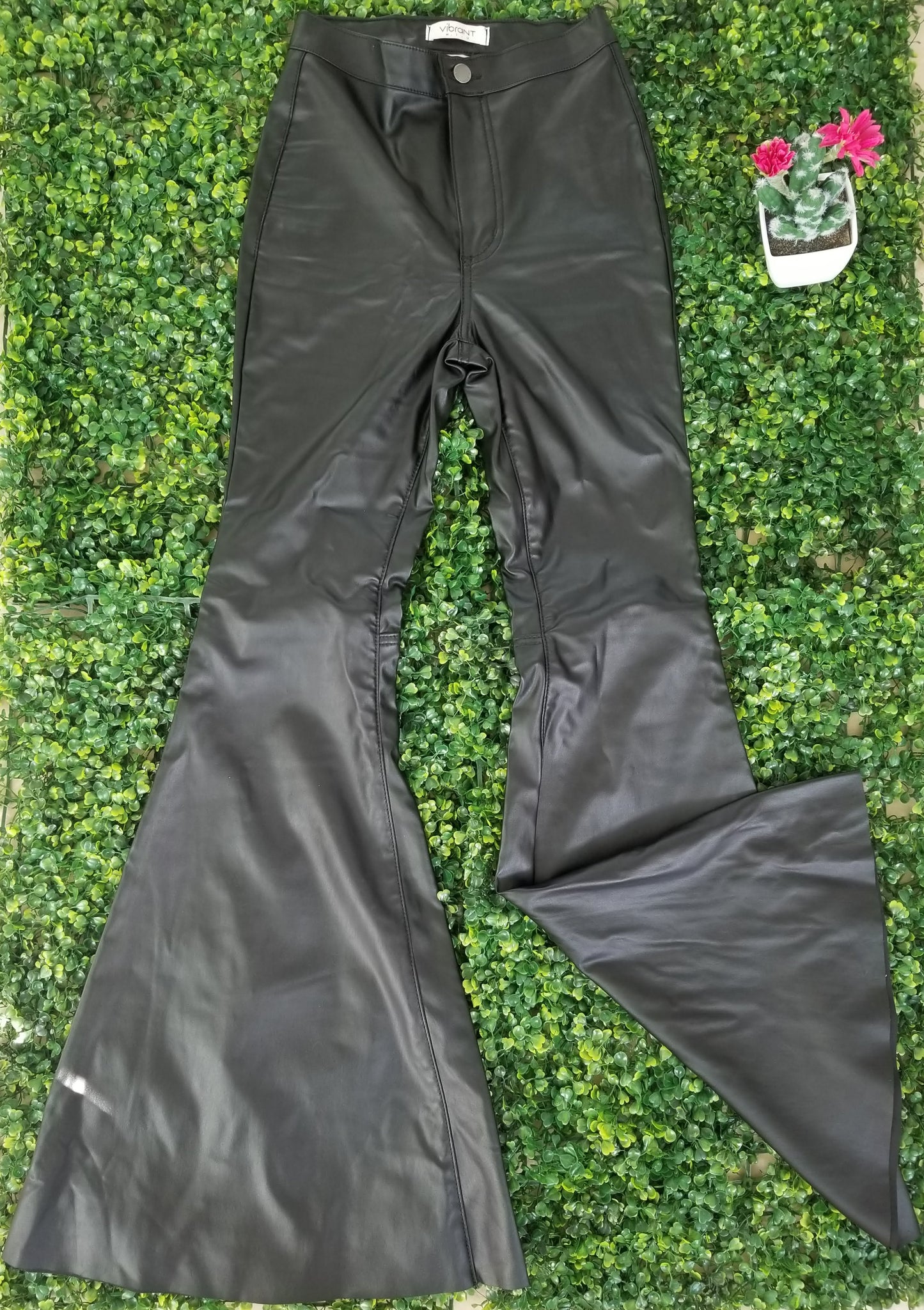 Black Leather Pant