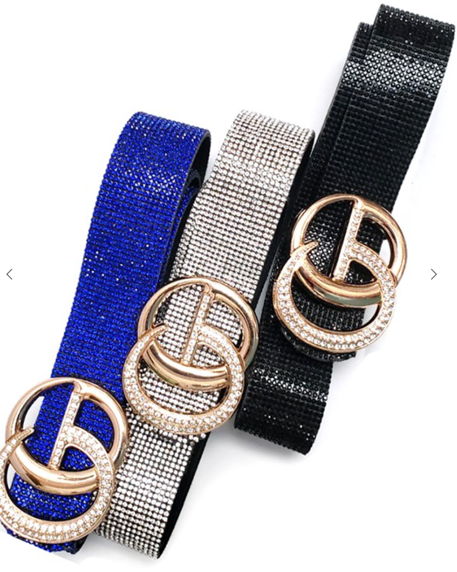 CG Rhinestones Belt