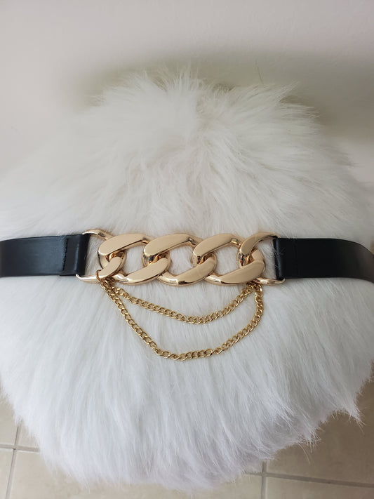 Chunky Layered Chain Belt