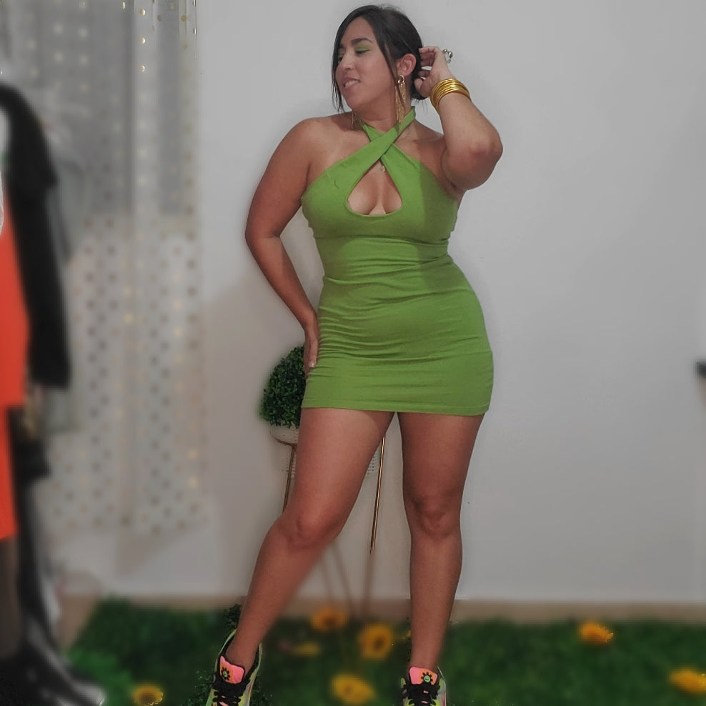 Avocado Sexy Dress