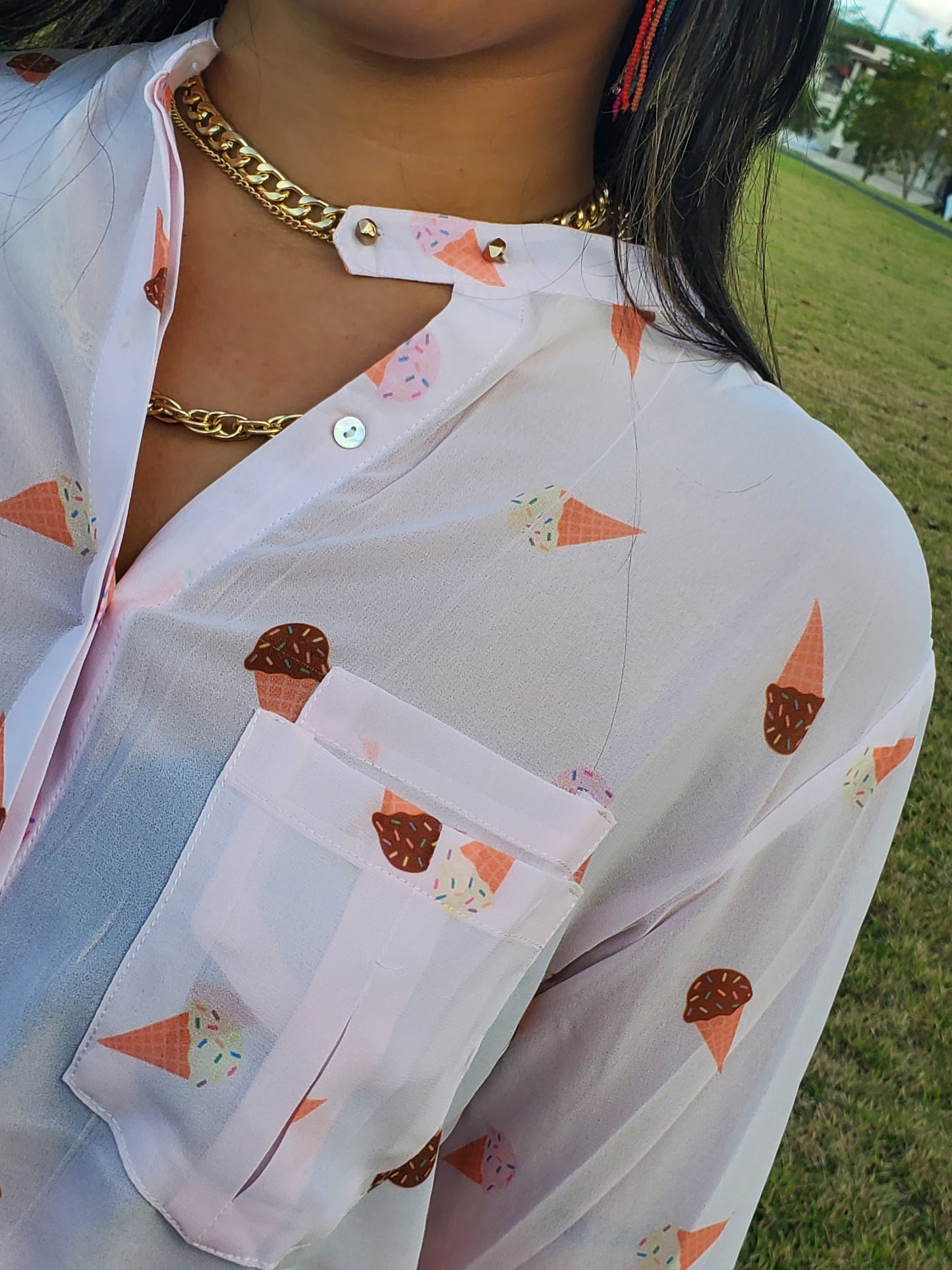 Ice Cream Blouse