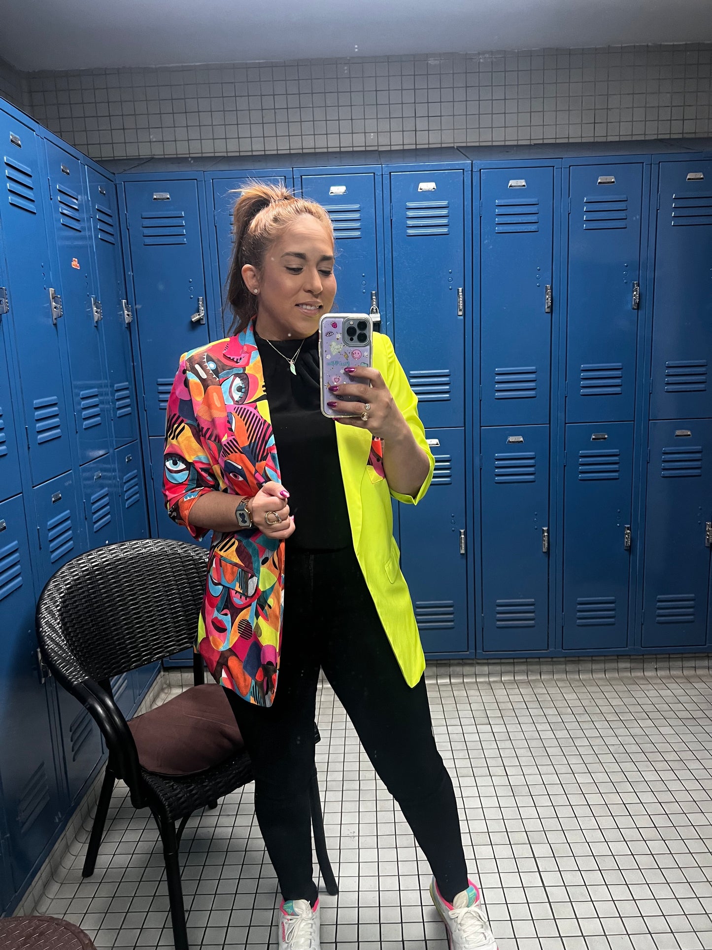 Neon Art Blazer