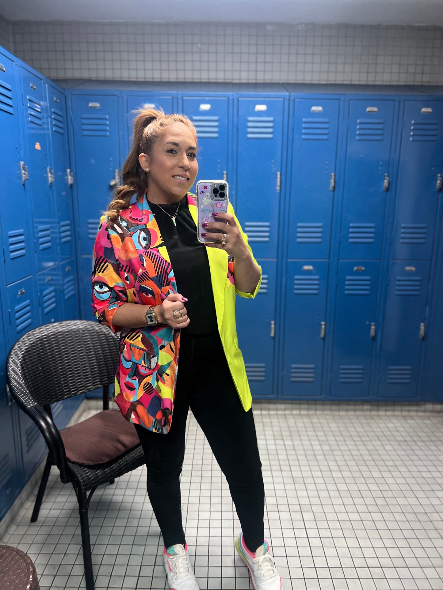 Neon Art Blazer