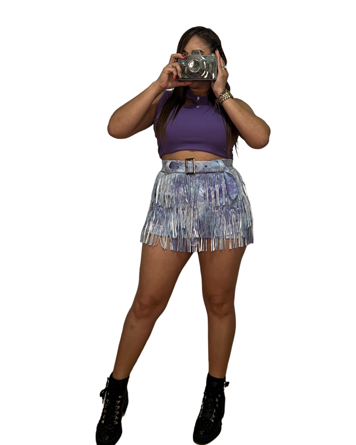 Purple Rain Skort