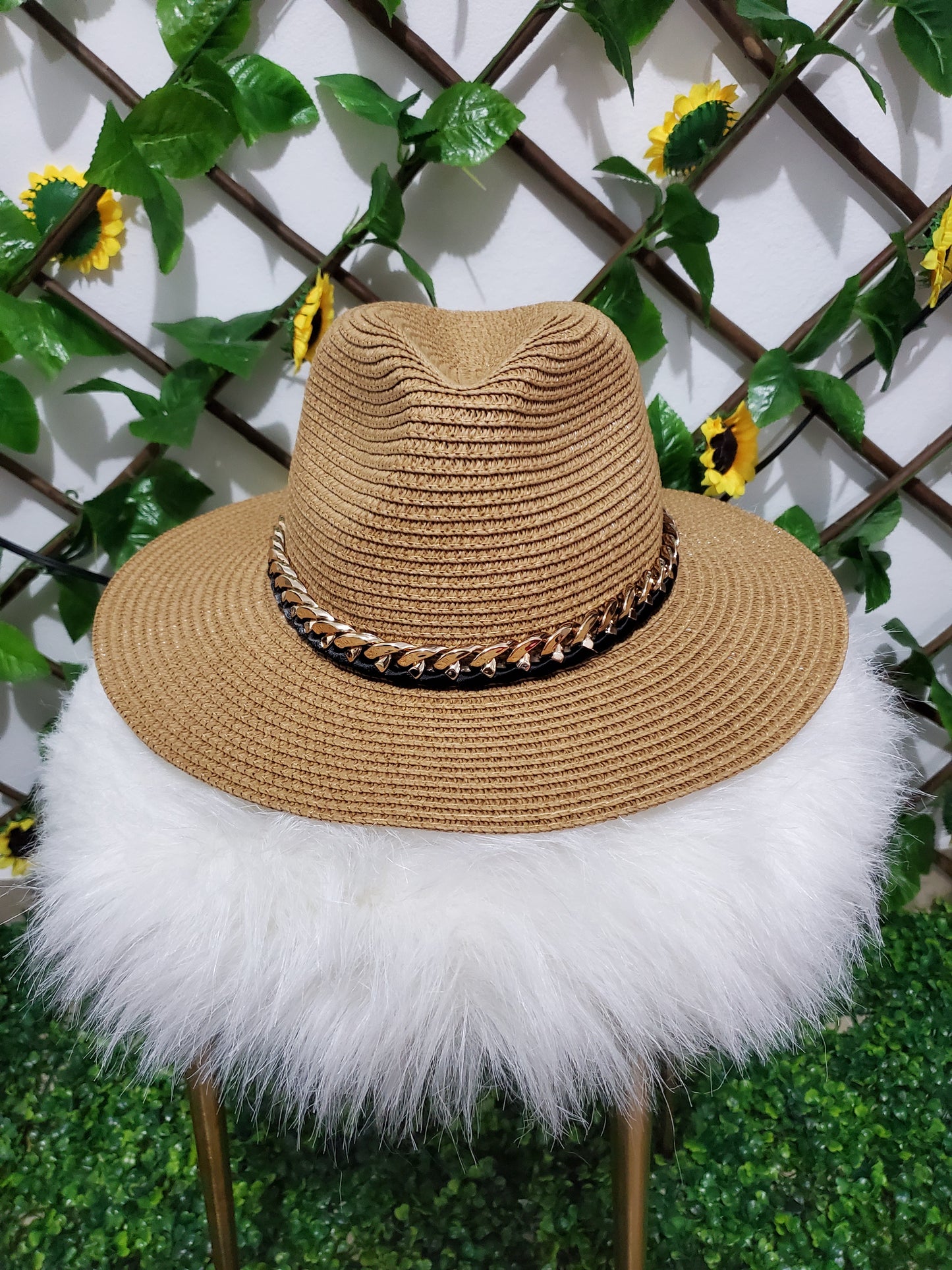 Chain Summer Hat (Re-Stock)